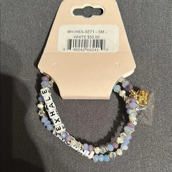 Little Words Project Beaded Bracelet - Picture 2 of 2